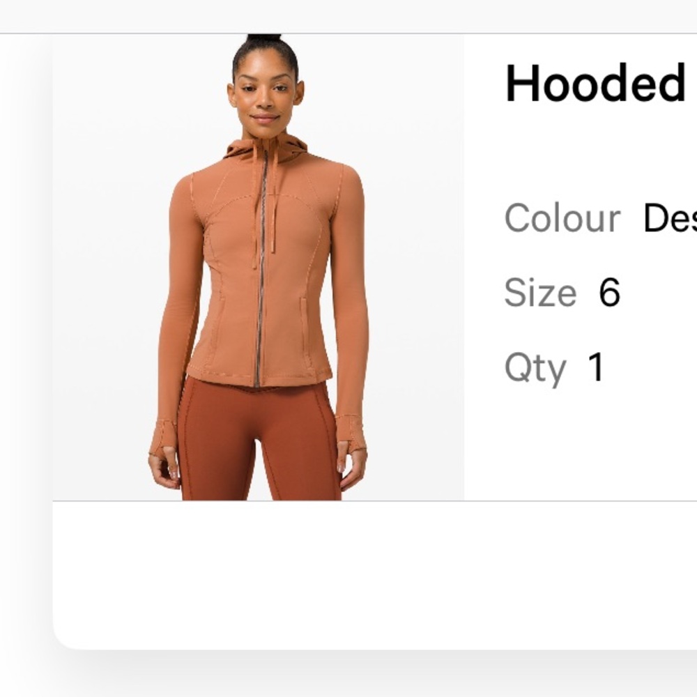 Lululemon sand Women's define Jacket
